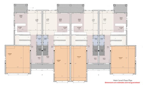 Floor plan for 3 beds, 1.5 baths, 1545 sqft
